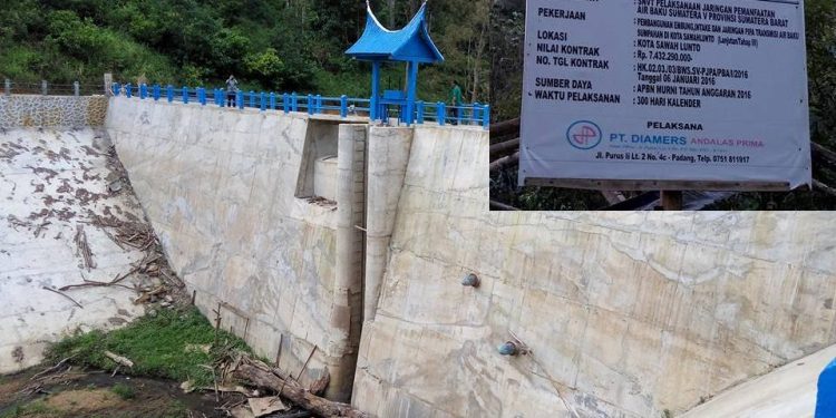 Proyek Mangkrak Embung Sumpahan Dikeluhkan Warga Kubang Utara Setelah Sedot Dana Milyaran