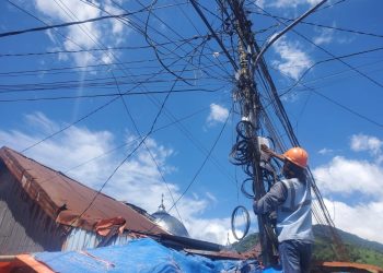 Dukung Program Pemerintah, PLN Tertibkan Jaringan Kabel di Kota Padang Panjang