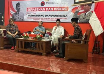 DPC PDI Perjuangan Selenggarakan Sarasehan Bulan Bung Karno dan Hari Lahir Pancasila