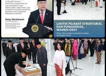Wamen ATR BPN Lantik 28 Pejabat Struktural dan Fungsional