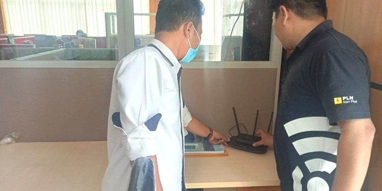 Optimalisasi Layanan Internet Pemerintah Kunjungan PLN Icon Plus ke Dinas Perumahan Pekanbaru