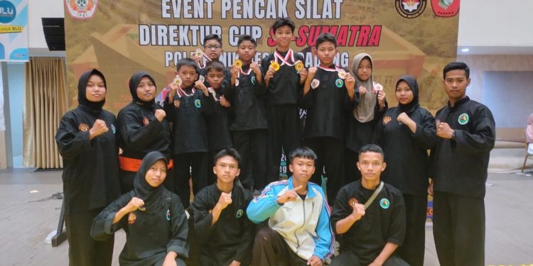 Pesilat Ragawaru Sawahlunto Raih 2 Emas 4 Perak dan 3 Perunggu Kejurnas Regional PNP Cup