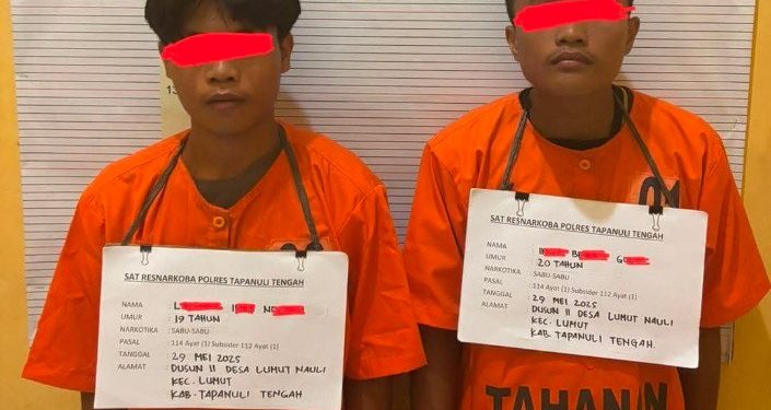 Dua Pria Ditangkap karena Memiliki Sabu oleh Sat Narkoba Polres Tapteng