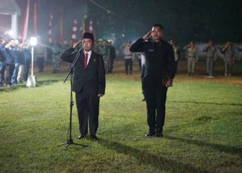 Ketua DPRD Agam Pimpin Apel Malam Renungan Suci Peringatan Perang Kamang Manggopoh ke 117
