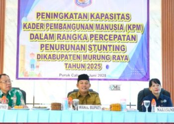 Perangi Stunting dari Akar Rumput, Pemda Murung Raya Latih Kader Desa
