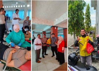 Momen Hari Donor Darah Sedunia di Padang Berpartisipasi