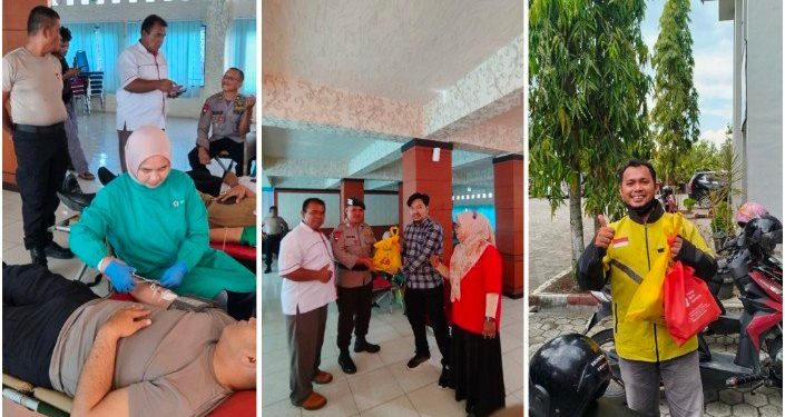 Momen Hari Donor Darah Sedunia di Padang Berpartisipasi