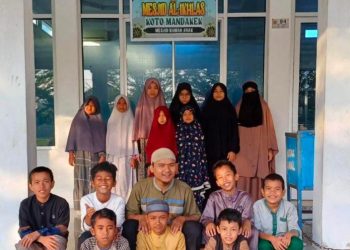 15 Santri Mengikuti Halaqah Camp Tahfidz di Masjid Al-Ikhlas Pariaman