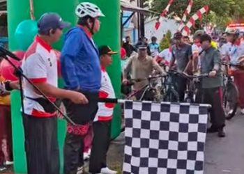 Dukungan Pemkab Pulang Pisau untuk Fun Bike Hari Bhayangkara Ke-79 dengan Antusias Masyarakat