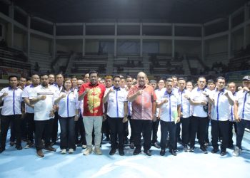 Bupati Asahan Hadir di Kejurda Tinju Seleksi PON XVII 2025