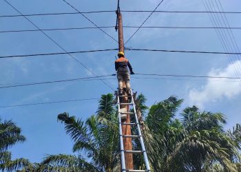 Perkuat Infrastruktur Internet, Pemeliharaan Kabel Fiber Optik di Indragiri Hilir
