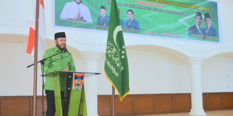 Kepengurusan Baru Al Washliyah Sumbar Dilantik, Fadly Siap Sinergi Membangun Umat dan Daerah