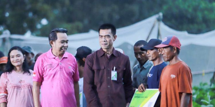 Peluncuran Puluhan Ribu Jaminan Sosial Ketenagakerjaan untuk Buruh Tani oleh Gus Fawait