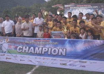 Talawi Putra Menang 4-0 atas Salak FC dan Raih Juara Wali Kota Sawahlunto Cup I