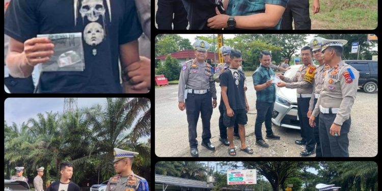 Operasi Patuh Singgalang: Polisi Amankan Pengemudi Yaris Bawa INEK dan Nomor Polisi Palsu