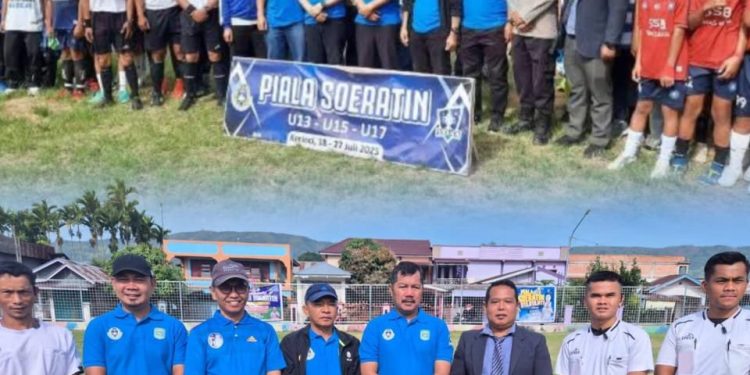 Dukung Kemajuan Olahraga, Bupati Kerinci Monadi Resmi Buka Turnamen Soeratin Cup Kabupaten