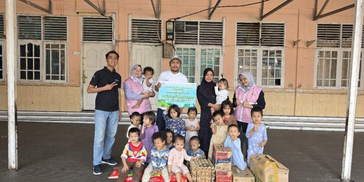 Peringati Hari Anak Nasional, Bantuan Sosial untuk Panti Asuhan Fajar Harapan Pekanbaru