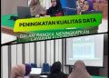 Rapat Peningkatan Kualitas Data Kanwil ATRBPN Secara Virtual oleh Kantah Kota Solok