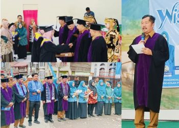 Kegiatan Wisuda Perdana Sekolah Lansia Tangguh S1 dihadiri Bupati Kerinci Monadi
