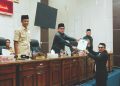 Nota Pengantar Rancangan Perubahan KUA dan PPAS APBD 2025 Diterima DPRD Solok Selatan