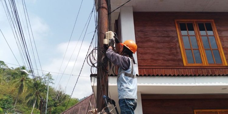 Optimalisasi Infrastruktur Kabel, Pemeliharaan Kabel di Silungkang