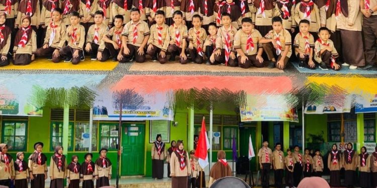 5 Pembina Pramuka Adakan Nara Karya KMD di Gudep MIN 2 Sawahlunto