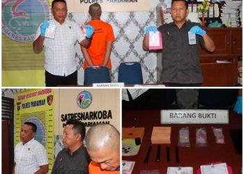 Pengedar Sabu Ditangkap di Cimparuah, Polisi Mengungkap Sarang Narkoba di Kota Pariaman