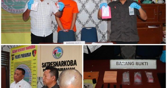 Pengedar Sabu Ditangkap di Cimparuah, Polisi Mengungkap Sarang Narkoba di Kota Pariaman