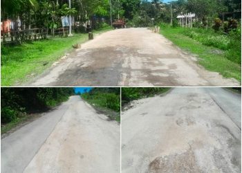 Titik Lubang di Jalan Biak Utara Sedang Ditangani dan Segera Ditambal
