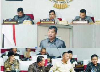 Rapat Paripurna III DPRD, Bupati Sampaikan Tanggapan Fraksi terhadap Ranperda RPJMD dan Tiga Ranperda 2025