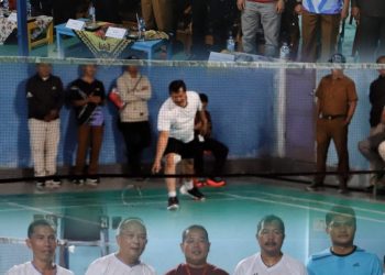 Bupati Monadi Buka Turnamen Bulutangkis Bupati Cup II Meriahkan HUT RI ke-80 Tahun 2025