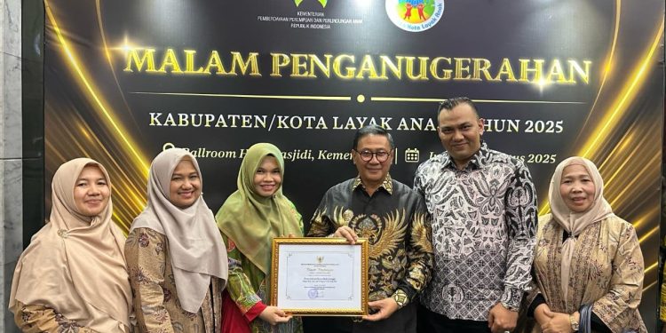 Bukittinggi Dapat Penghargaan Kota Layak Anak Peringkat Utama Tahun 2025