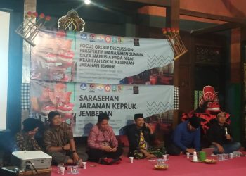 Sarasehan Jaranan Kepruk Jemberan, Dukungan Ketua Komisi B Terhadap Kebudayaan Jember