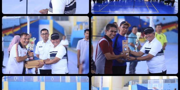 Wawako Tutup Lomba Olahraga Antar OPD Memeriahkan HUT RI ke-80