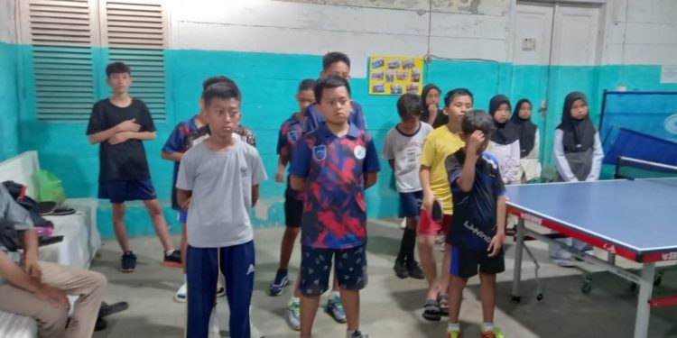 Peningkatan Animo Petenis Meja Pemula, PTMSI Sawahlunto Kewalahan Gedung Berlatih Sempit
