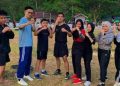 Atlet Wushu Kota Sawahlunto Tetap Rutin Berlatih di Tengah Sepinya Kejuaraan