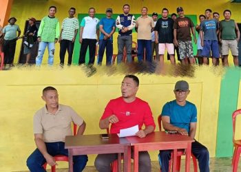 Kadis Komdigi Sula Adakan Pertemuan Dengan Masyarakat Desa Buya Terkait Pembangunan Tower