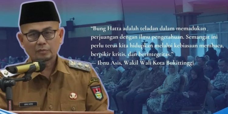Penguatan Budaya Literasi di Peringatan Hari Lahir Bung Hatta ke-123 oleh Wawako Ibnu Asis