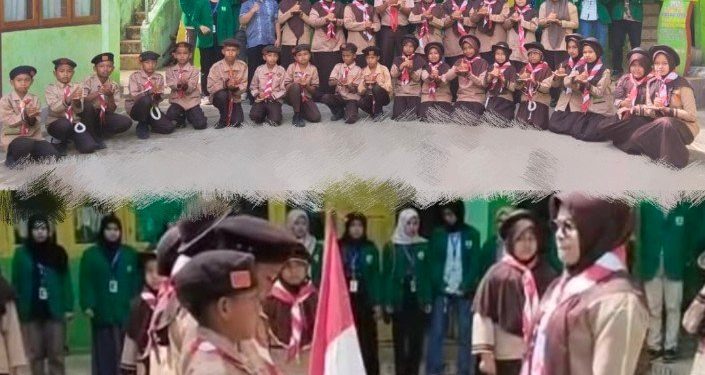 Tiga Pembina Gudep MIS Lunto Lakukan Naratama Setelah Ikuti KMD