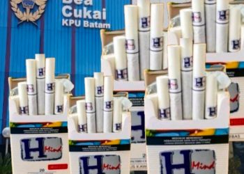 Bau Asap Ilegal di Batam: Rokok H Mind Masuk Tanpa Tanggapan Bea Cukai