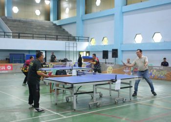 Kejuaraan Tenis Meja Piala Wali Kota Resmi Ditutup di GOR Nan Ampek Payakumbuh