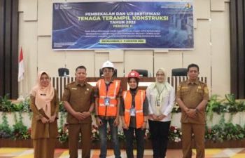 Dinas PUPR Payakumbuh Gelar Uji Sertifikasi Tenaga Konstruksi Kembali