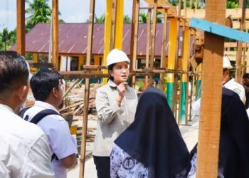 Revitalisasi 23 Sekolah dengan Anggaran Rp 28 Miliar, Bupati Tinjau Progres di Lapangan