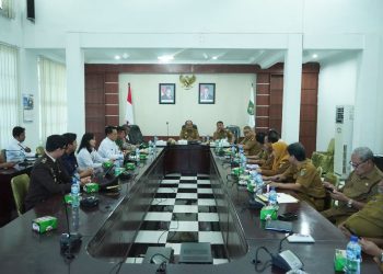 Rakor Pengendalian Inflasi 2025 diikuti Bupati Asahan dan Forkopimda