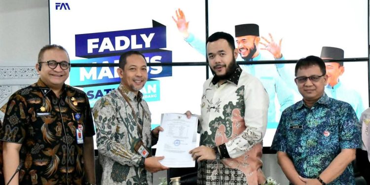 Pemeriksaan BPK RI di Pemko Padang, Fadly Amran Tekankan Komitmen Transparansi Keuangan