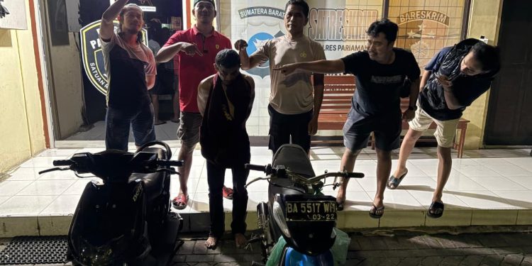 Polres Pariaman Amankan Nelayan Terkait Kasus Curanmor di Cimparuah