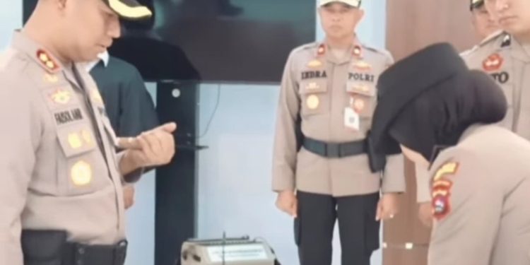 Kapolres Pimpin Sertijab Pejabat Utama, Nedra Wati Jabat Kasrek