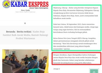 Polemik Pemberitaan Kades Boja, Media Dinilai Kurang Sajikan Fakta Utuh