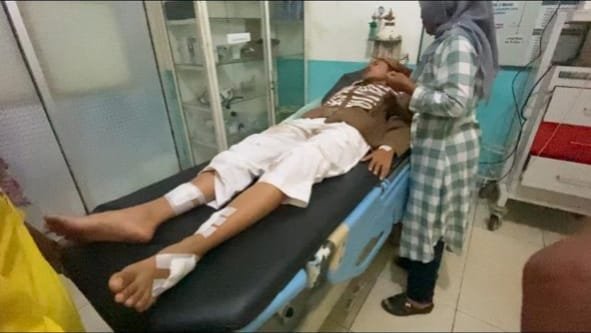 Pasar Malam HUT Pasaman Terjadi Kebakaran, Empat Luka Bakar dan Satu Pingsan