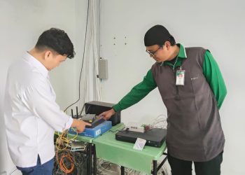 Pererat Sinergi dengan Dunia Pendidikan Optimalisasi Layanan Internet di Pondok Pesantren Imam Dzahabi